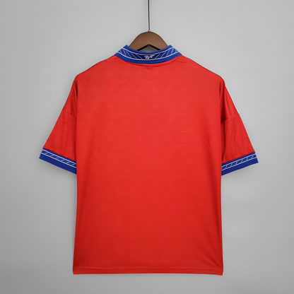 Retro 1998 Chile home Soccer Jersey