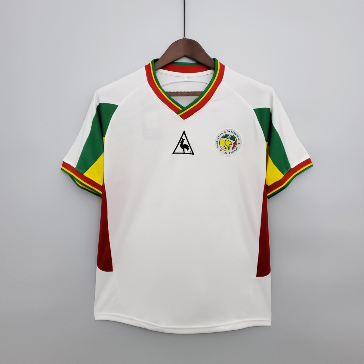 Retro 2002 Senegal white Soccer Jersey