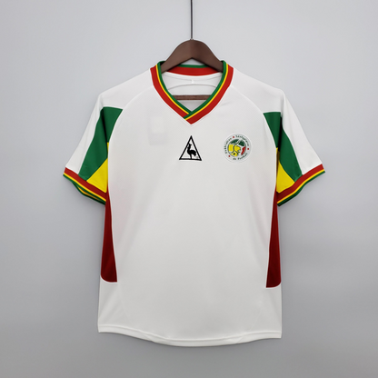 Retro 2002 Senegal white Soccer Jersey