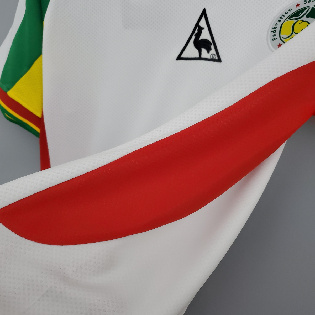 Retro 2002 Senegal white Soccer Jersey