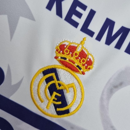 Retro 97-98 Real Madrid Champions League 7 Champions Commemorative Edition Soccer Jersey
