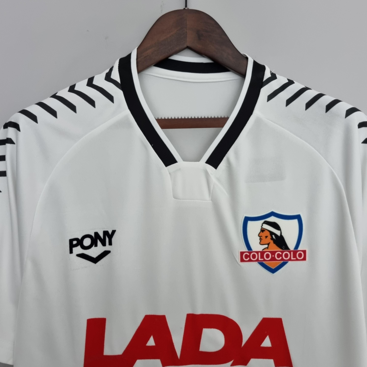 Retro 1992 Colo Colo home Soccer Jersey