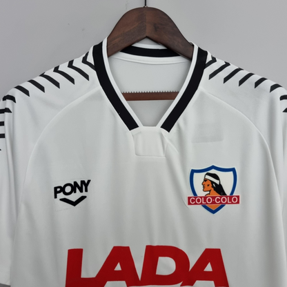 Retro 1992 Colo Colo home Soccer Jersey