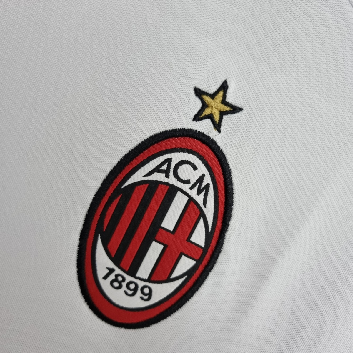 Retro 02/03 AC Milan away Champions League Final Edition Soccer Jersey