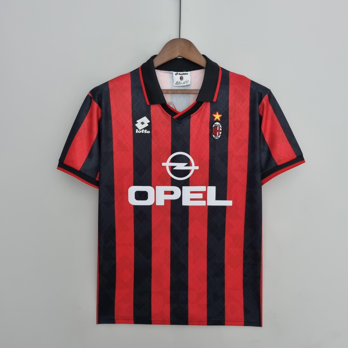 Retro 95/96 AC Milan home Soccer Jersey