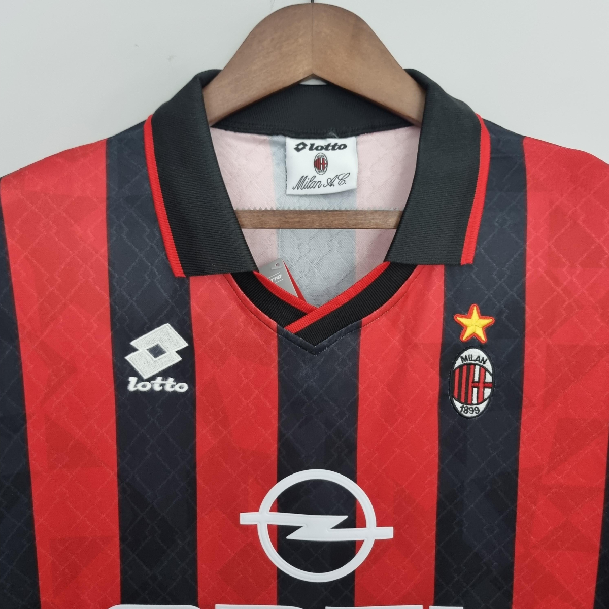 Retro 95/96 AC Milan home Soccer Jersey