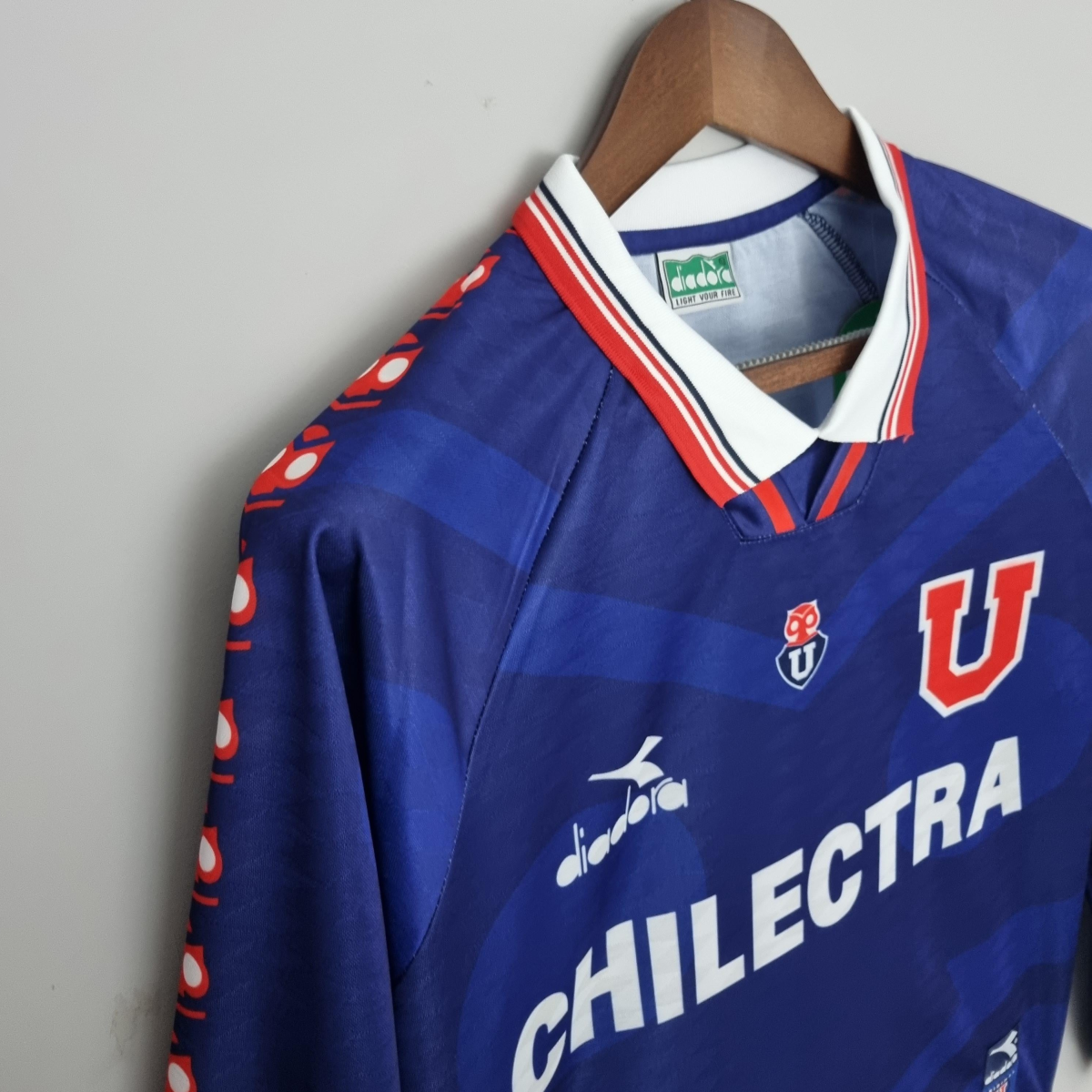 Retro Long Sleeve Universidad de Chile1996 Home Soccer Jersey