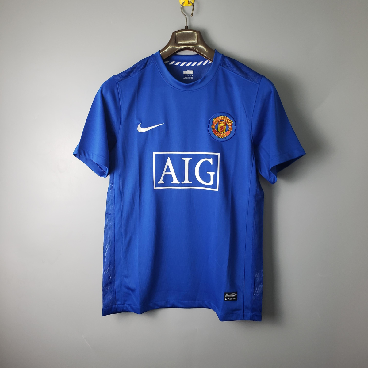 Retro 08/09 Manchester United Third short sleeve Soccer Jersey