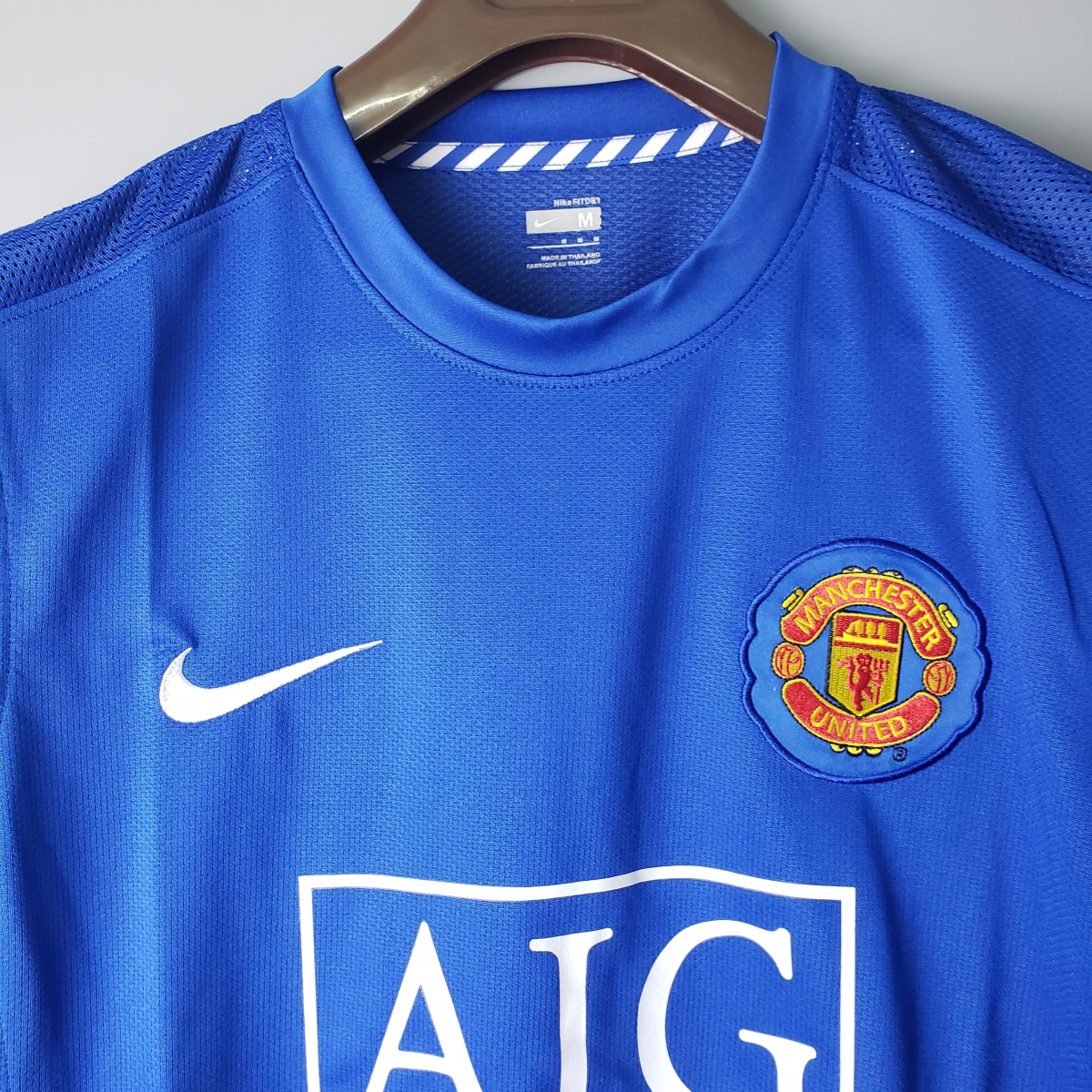 Retro 08/09 Manchester United Third short sleeve Soccer Jersey