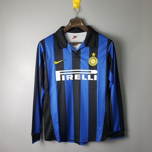 Retro 98/99 Inter Milan Home Long Sleeve Jersey