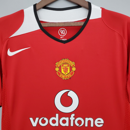 Retro Manchester United 04/06 home Soccer Jersey
