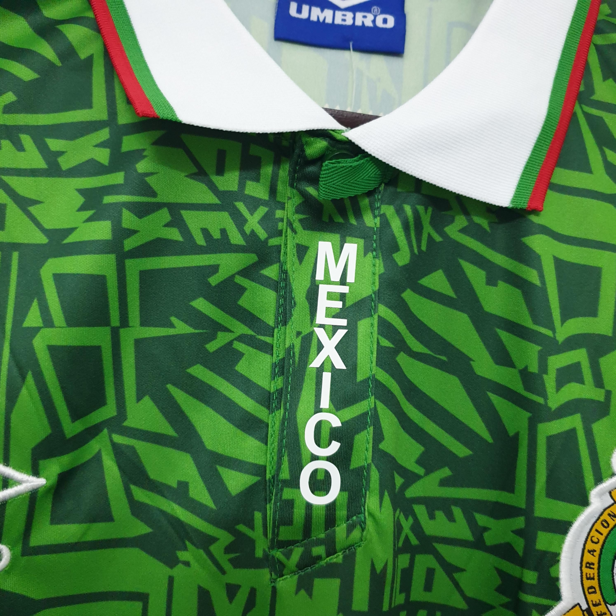 Mexico 1994 retro shirt home Soccer Jersey