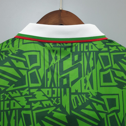 Mexico 1994 retro shirt home Soccer Jersey
