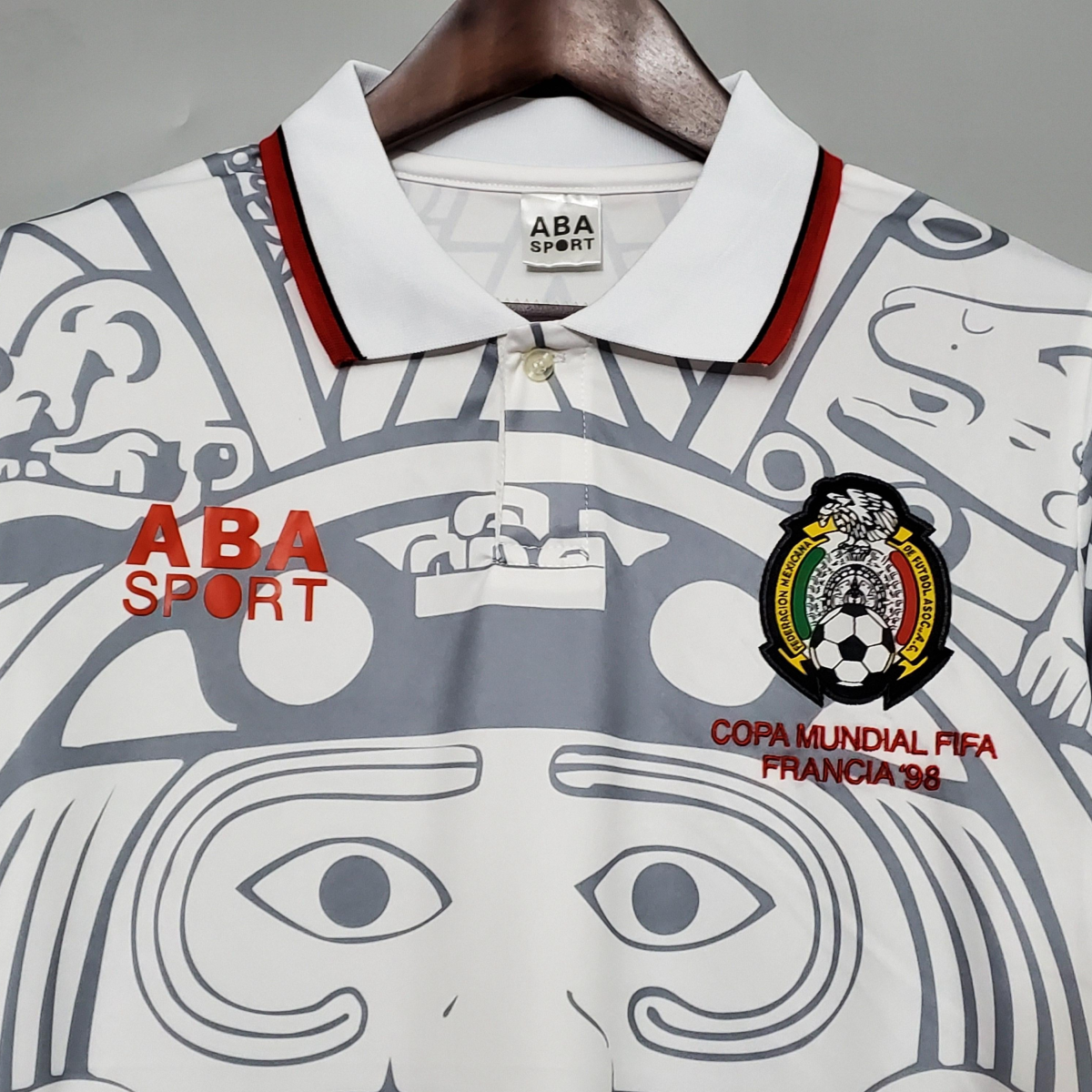 Retro 1998 Mexico away Soccer Jersey