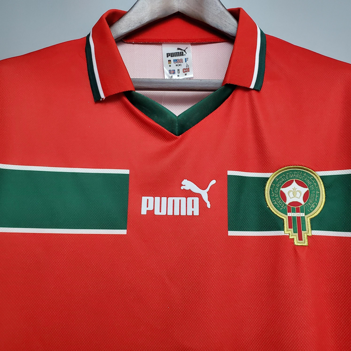 Retro 1998 Morocco away Soccer Jersey