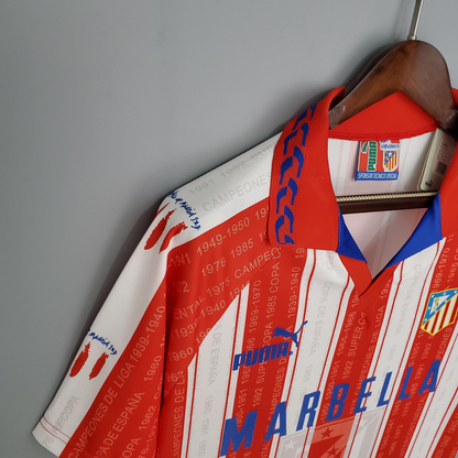 Retro Atletico Madrid 95/96 home Soccer Jersey