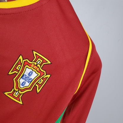 Retro Portugal 2002 home Soccer Jersey