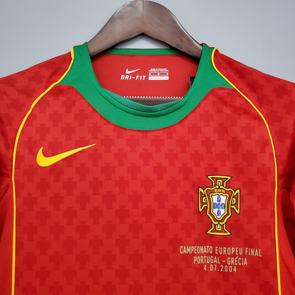 Retro Portugal 2004 home Soccer Jersey