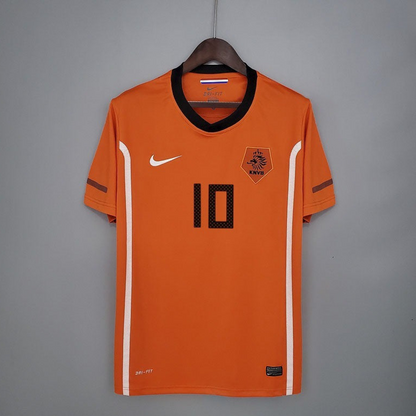 Retro Netherlands 2010 home Soccer Jersey