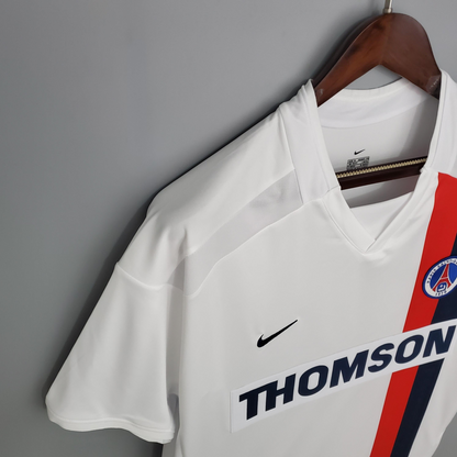 Retro PSG 02/03 away white Soccer Jersey