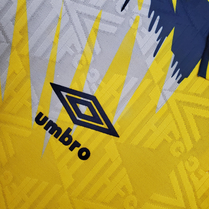 Retro Tottenham 92/94 Away Yellow Soccer Jersey
