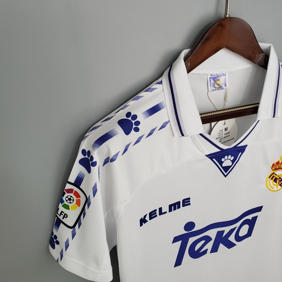 Retro Real Madrid 96/97 home Soccer Jersey