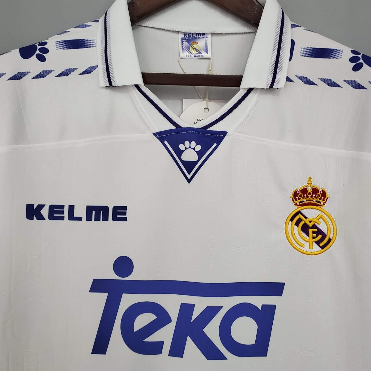 Retro Real Madrid 96/97 home Soccer Jersey