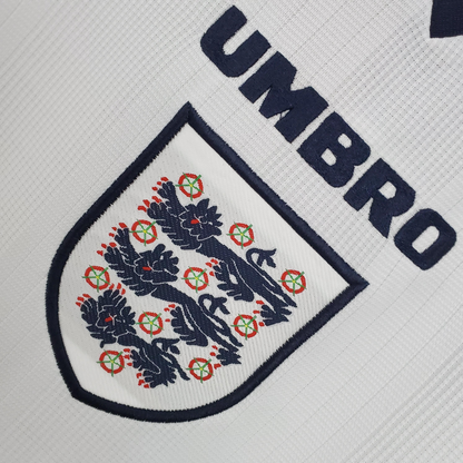 Retro England 1996 home Soccer Jersey