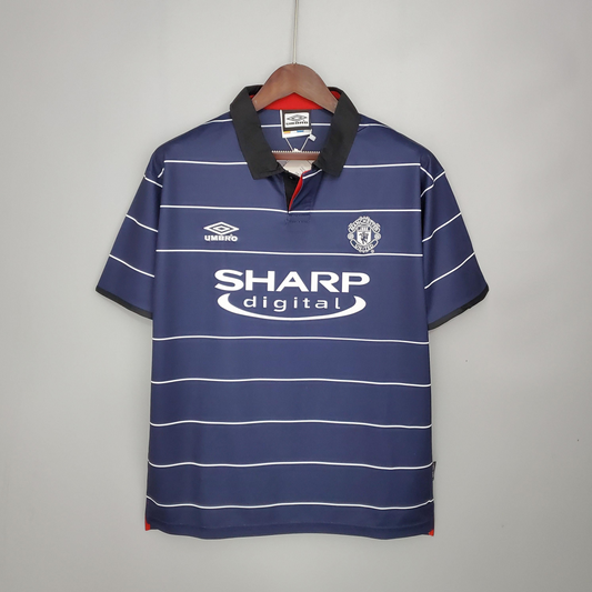 Retro Manchester United 99/00 away Soccer Jersey