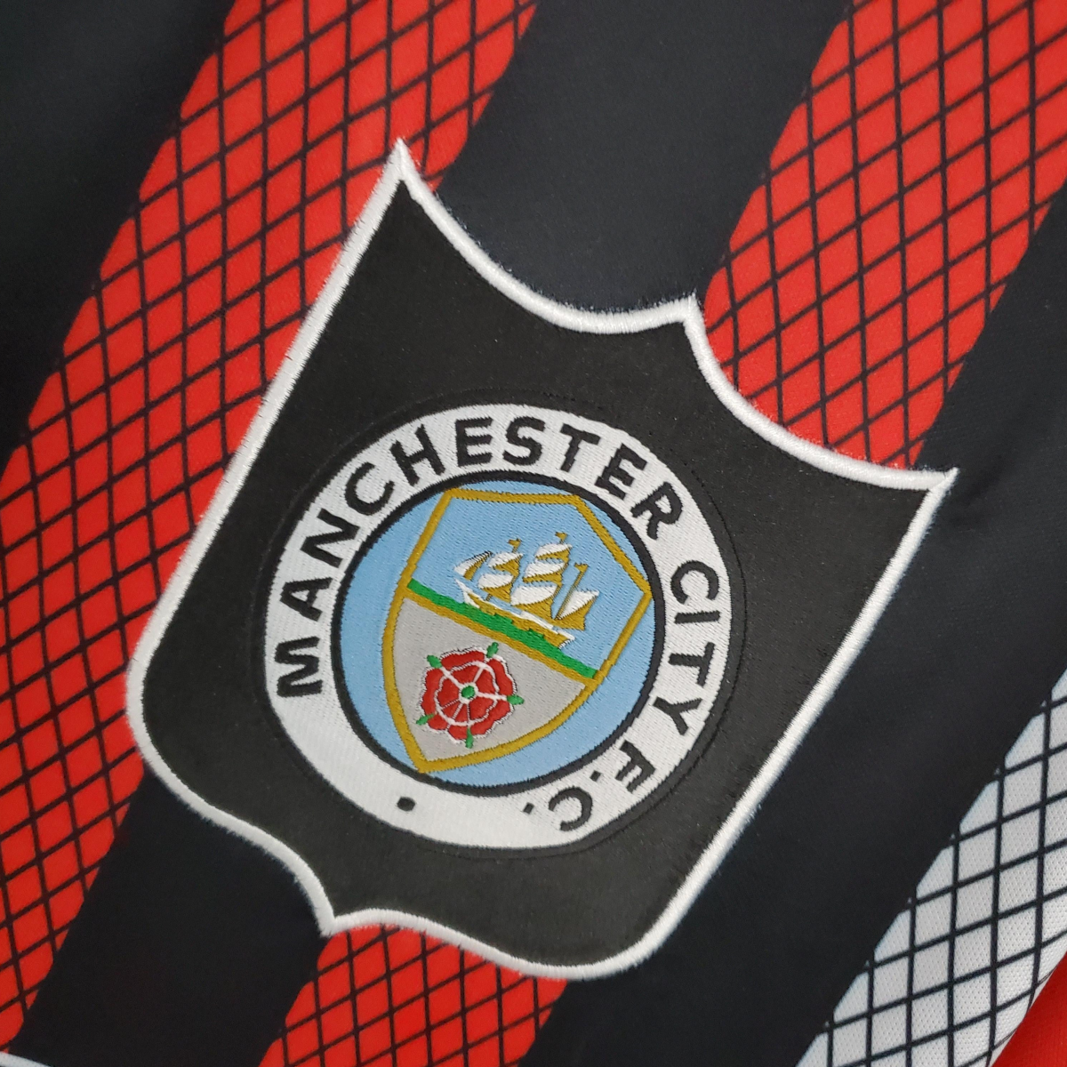 Retro 94/96 Manchester City away Soccer Jersey