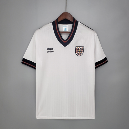 Retro 84/87 England home Soccer Jersey