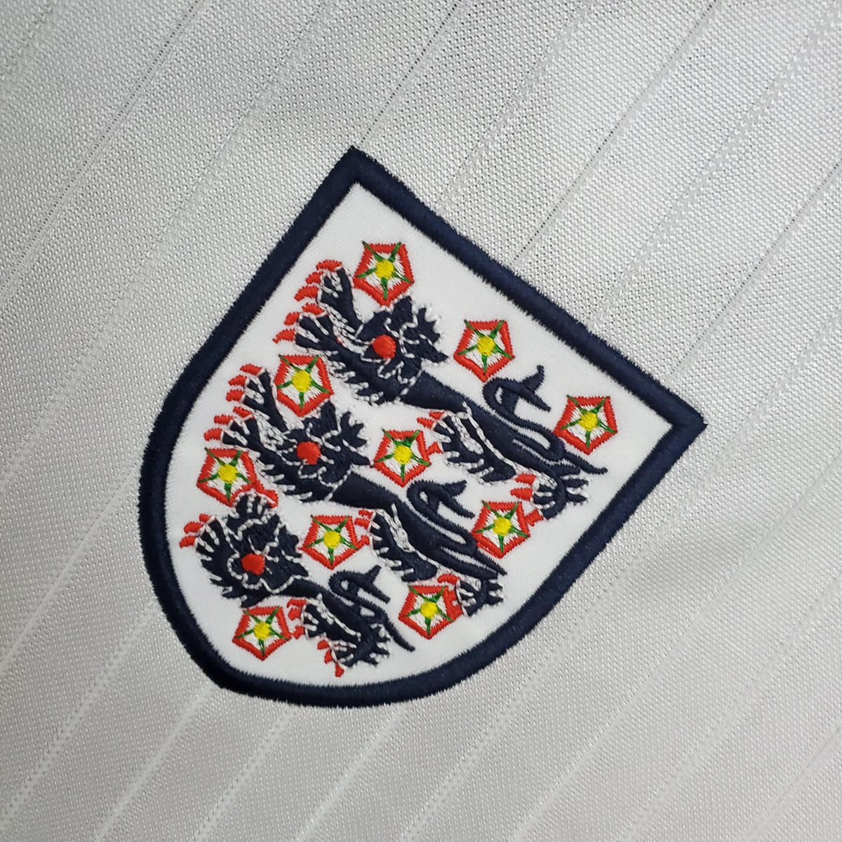 Retro 84/87 England home Soccer Jersey