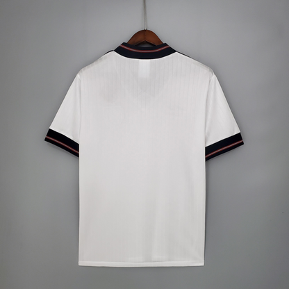 Retro 84/87 England home Soccer Jersey