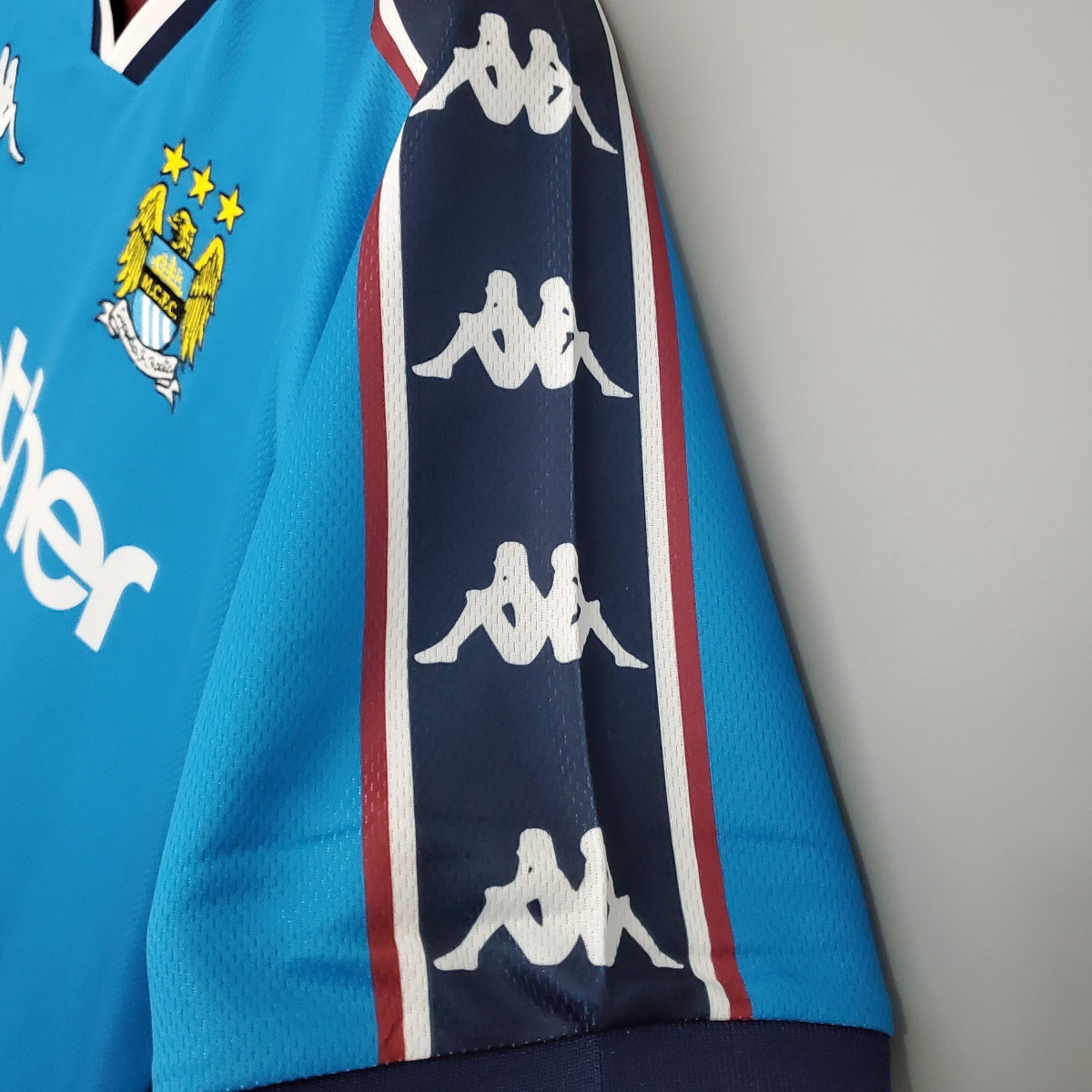 Retro Manchester City 97/99 home Soccer Jersey