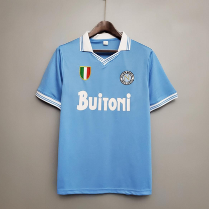 Retro Napoli 86/87 home Soccer Jersey
