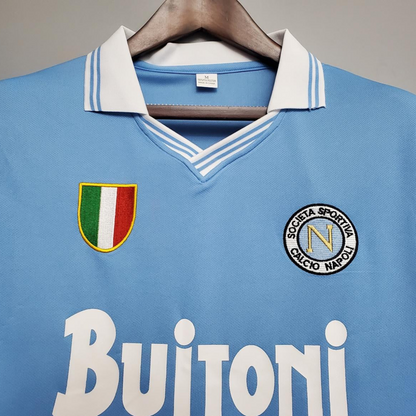 Retro Napoli 86/87 home Soccer Jersey