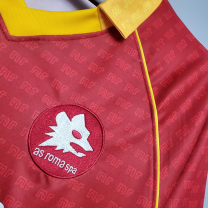 Retro Roma 90/91 home Soccer Jersey