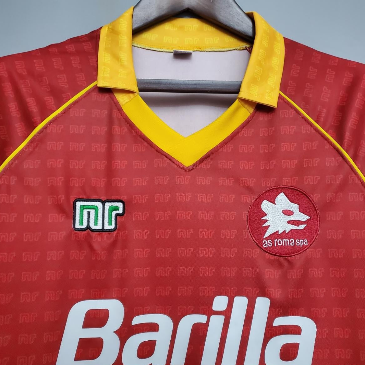 Retro Roma 90/91 home Soccer Jersey
