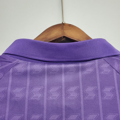 Retro Fiorentina 89/90 home Soccer Jersey