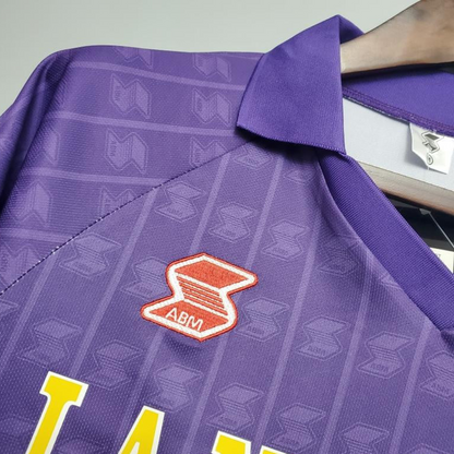 Retro Fiorentina 89/90 home Soccer Jersey