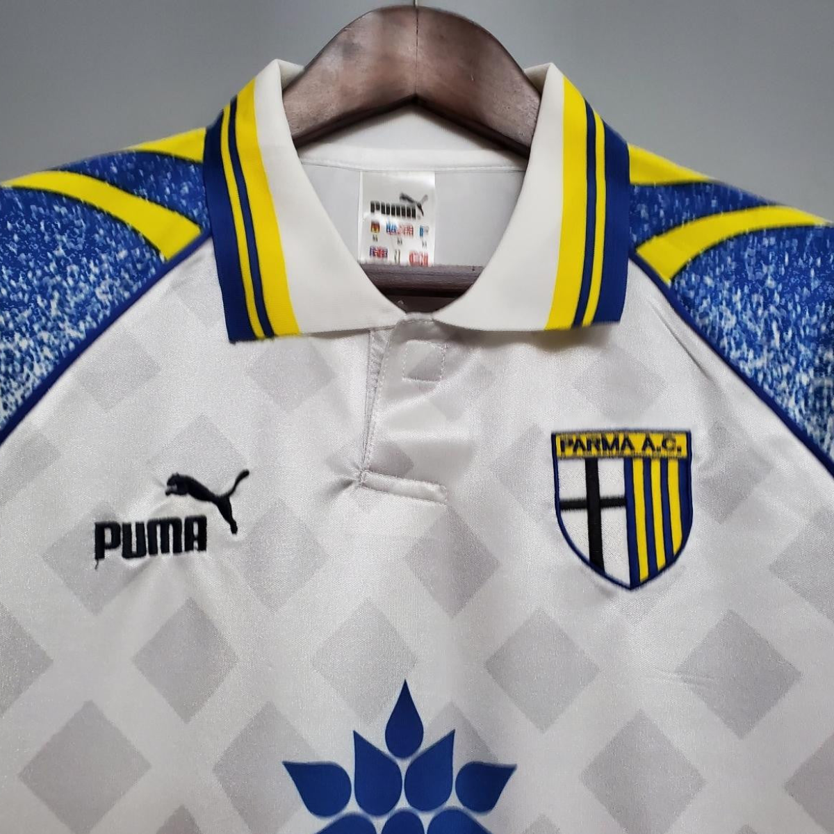 Retro Parma 95/97 White Soccer Jersey