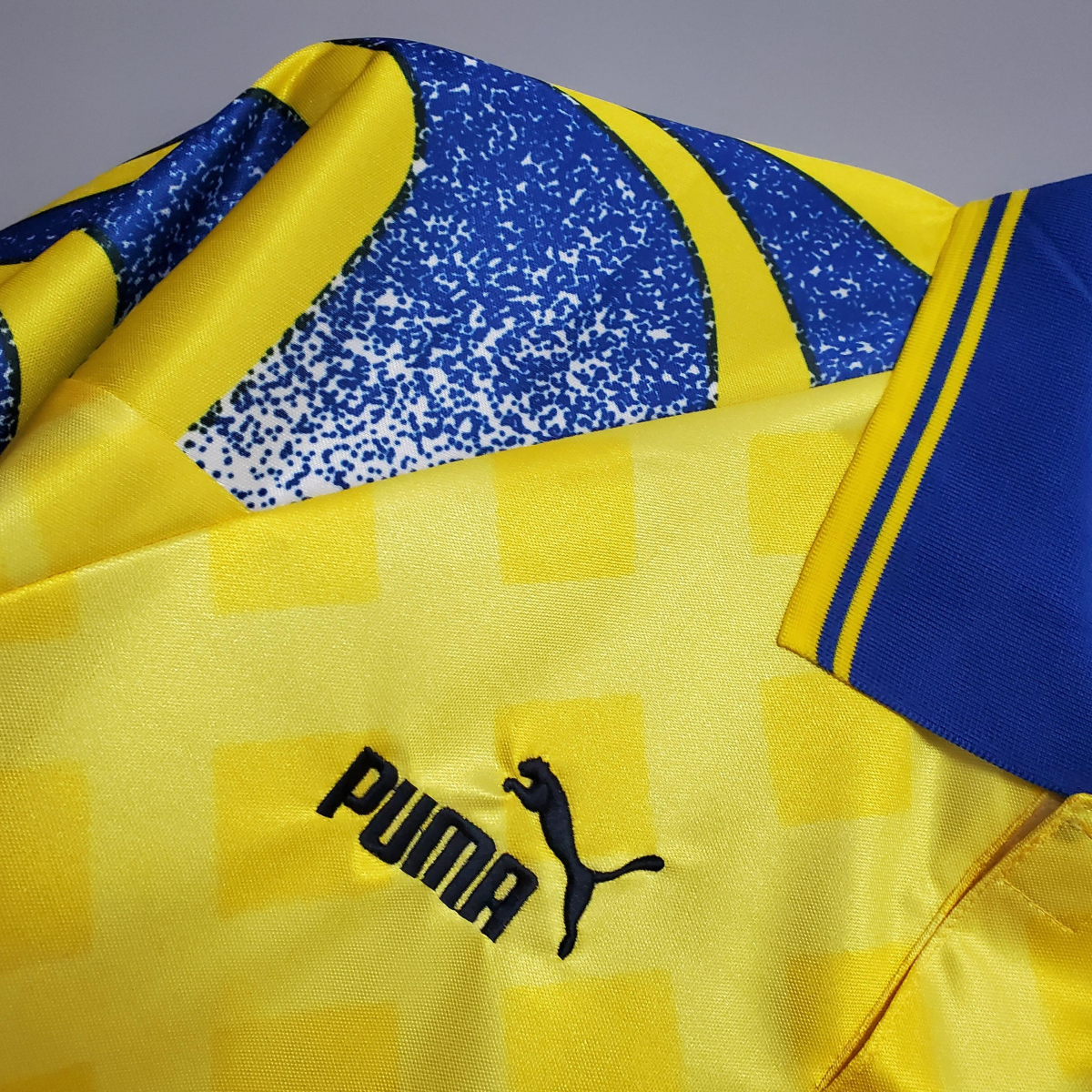 Retro Parma 95/97 Yellow Soccer Jersey