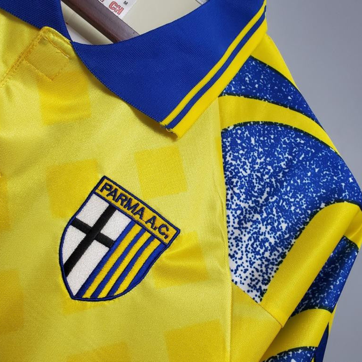 Retro Parma 95/97 Yellow Soccer Jersey
