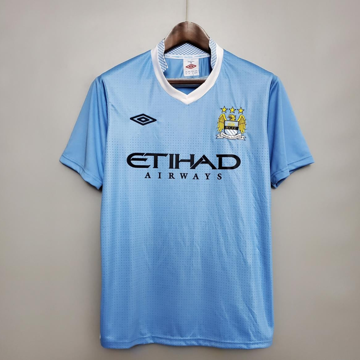 Retro Manchester City 11/12 home Soccer Jersey