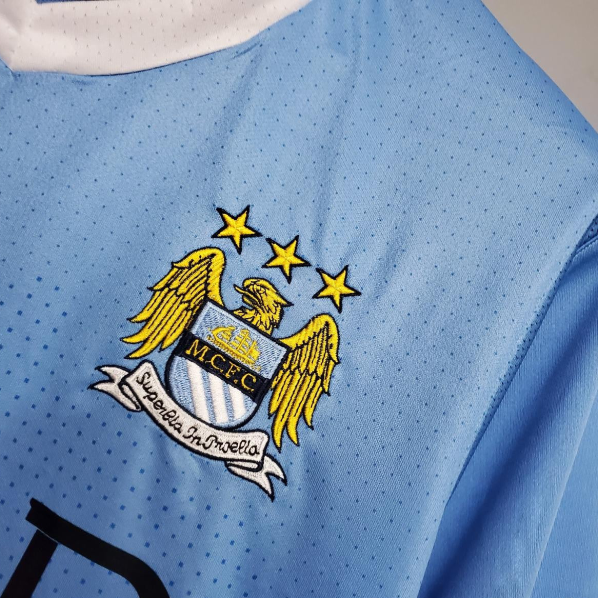 Retro Manchester City 11/12 home Soccer Jersey