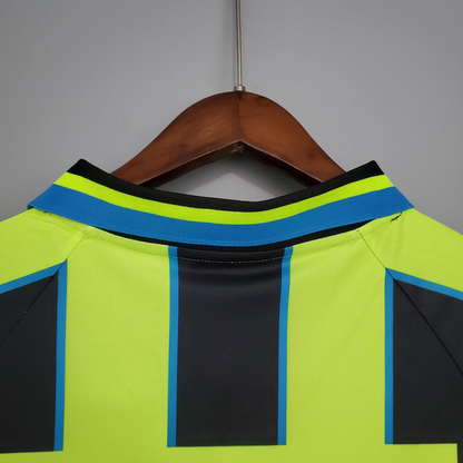 Retro Manchester City 98/99 away Soccer Jersey