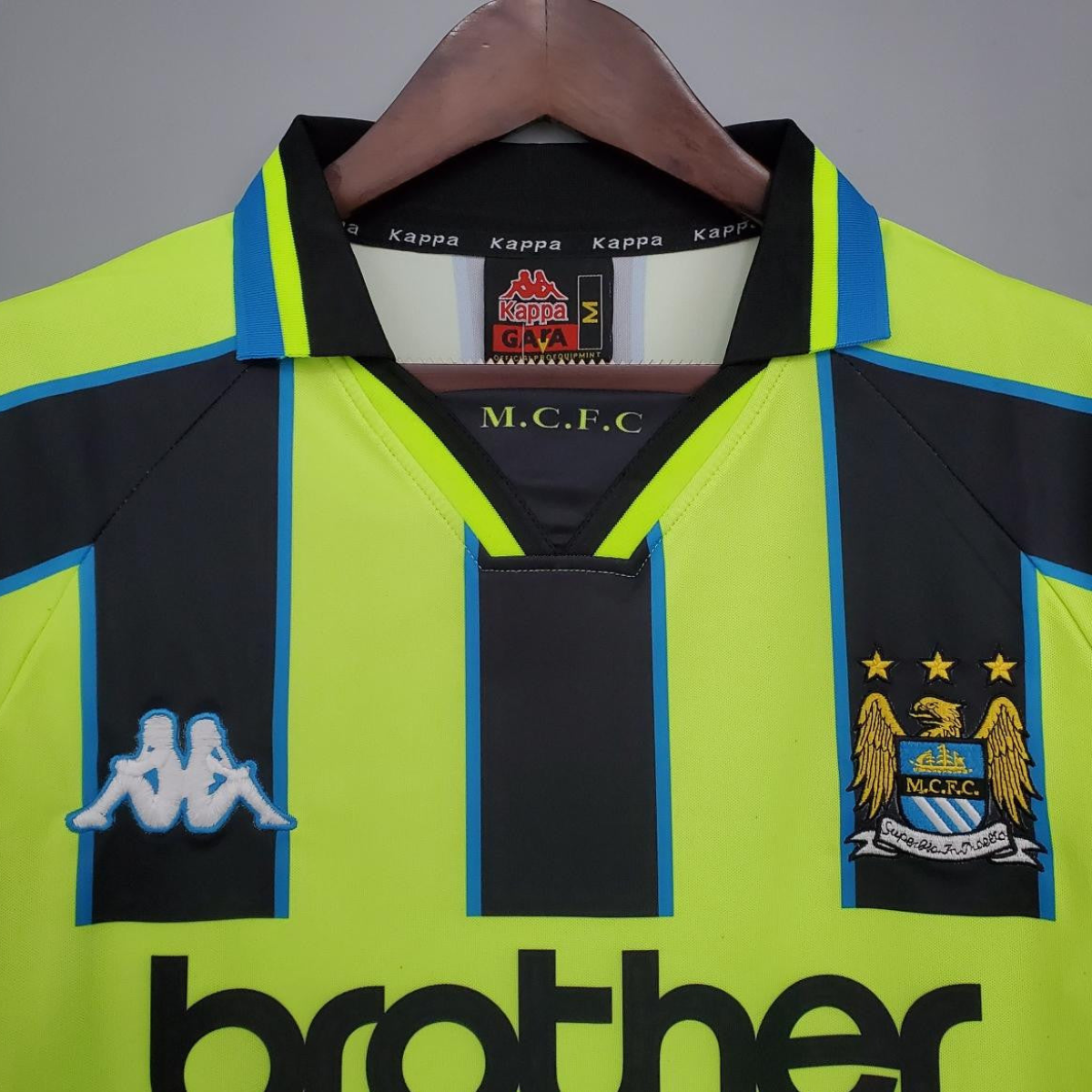 Retro Manchester City 98/99 away Soccer Jersey