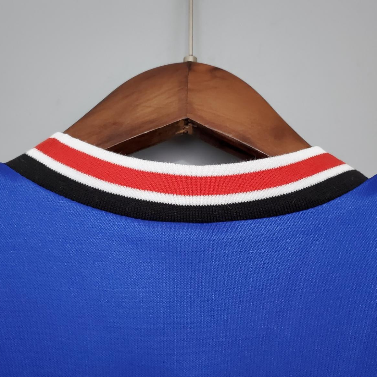 Retro Manchester United 85/86 away blue Soccer Jersey