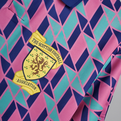 Retro Scotland 1988/89 away Soccer Jersey