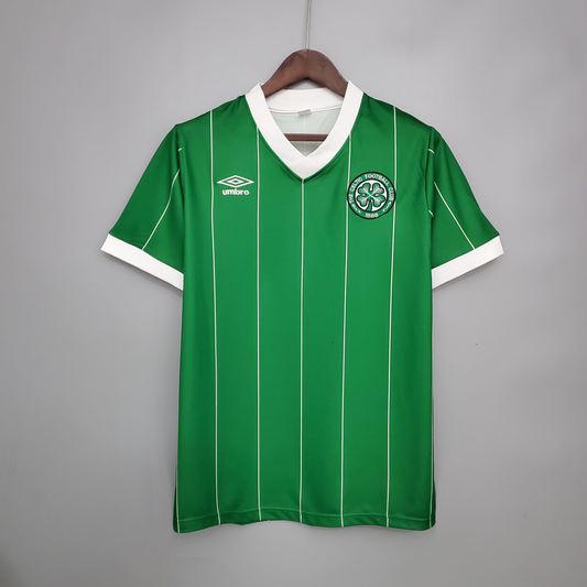 Retro 84/86 Celtic home Soccer Jersey